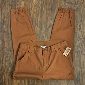 Duluth Trading Co Brown Track Pants - re-posh